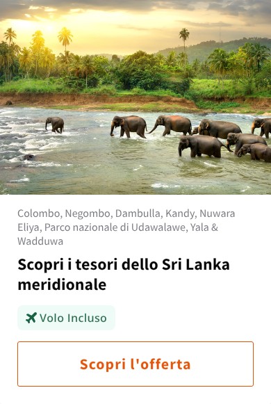 Scopri i tesori dello Sri Lanka meridionale