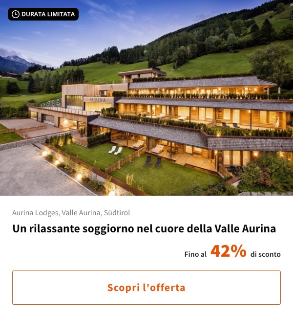 Un rilassante soggiorno nel cuore della Valle Aurina