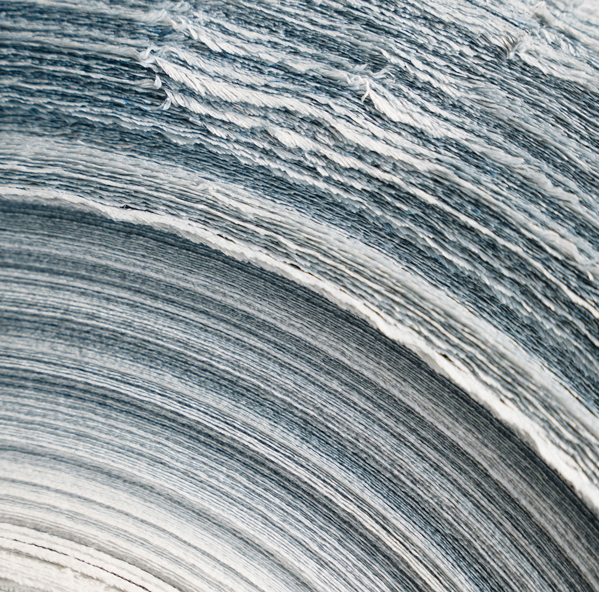 delle fibre fino al lavaggio.