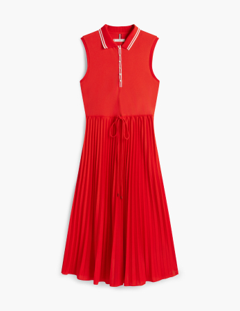 Vestito polo 1985 midi senza maniche