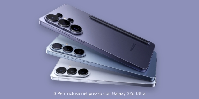 Nuovi Galaxy S26
