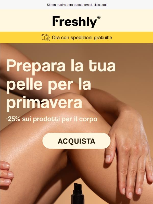 Idratazione, cellulite... Cosa ti preoccupa? 👀