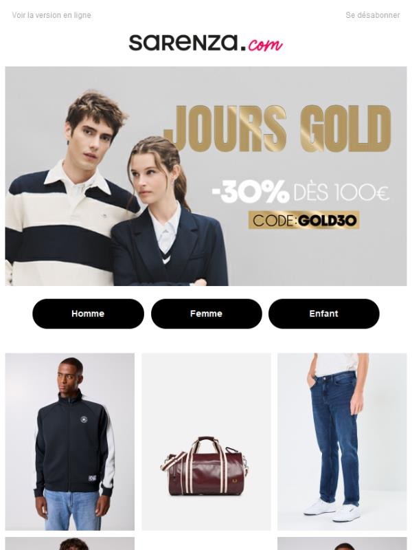 Des looks, du style & -30% 🌞