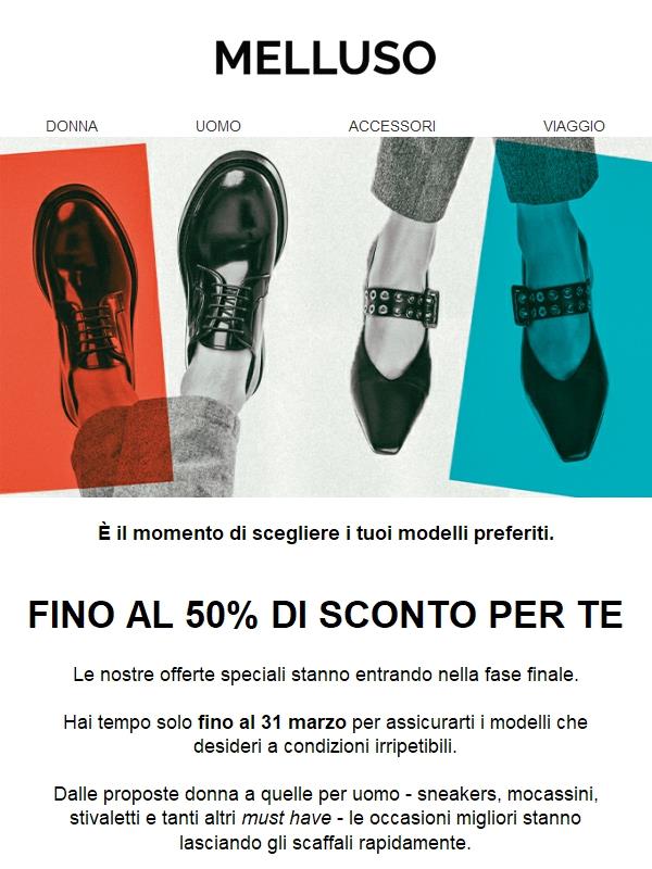 👞 Mancano pochi giorni: non perdere le ultime occasioni