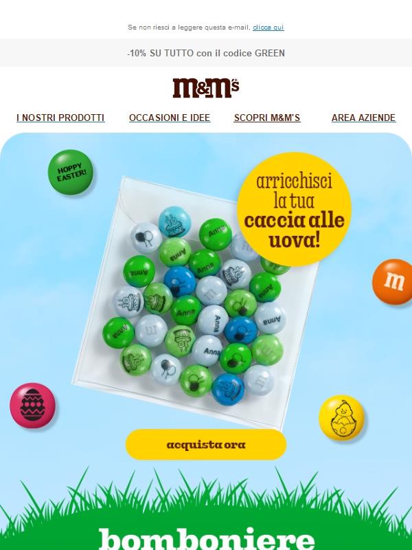 Ti auguriamo una Pasqua dolce da comm-uov-ere