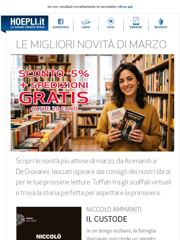 Marzo d'autore: Niccolò Ammaniti, Maurizio De Giovanni e il ritorno di Roberto Costantini!