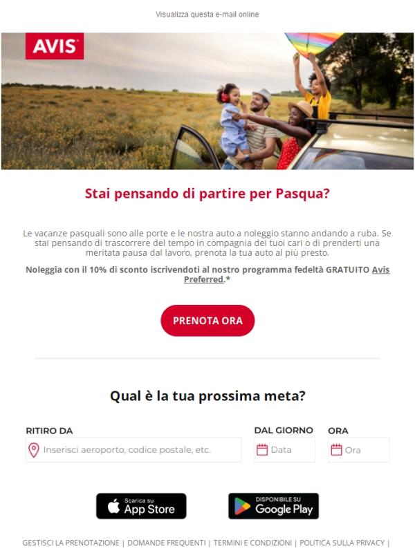 Hai voglia di partire per Pasqua?