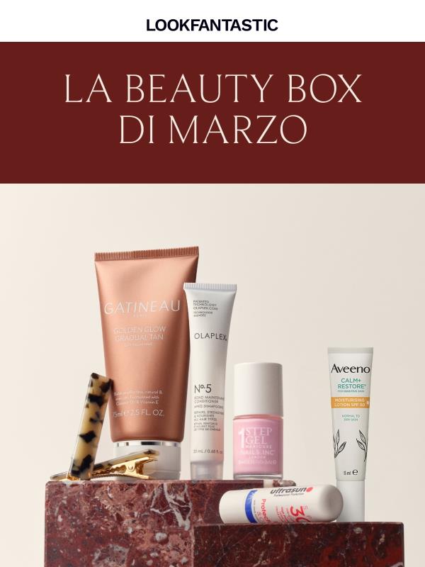 La Beauty Box di marzo