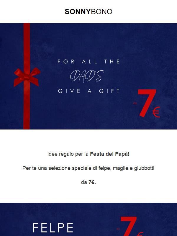 🎁Festa del Papà da 7€🎁