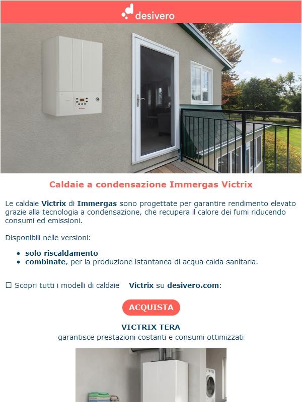 Più comfort, meno consumi: scopri le caldaie Victrix