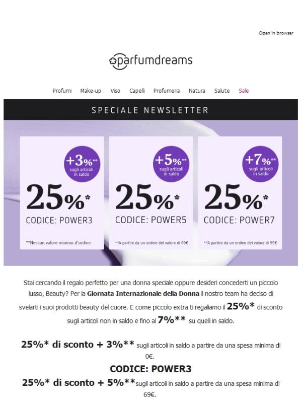 Beauty, approfitta del 25% di sconto + fino al 7% sugli articoli in saldo 😍