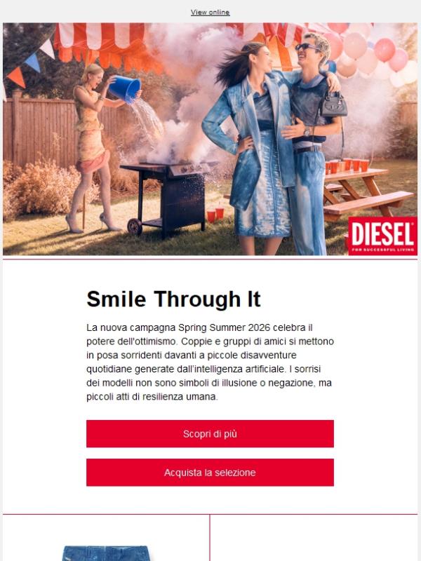 Scopri Diesel Spring Summer 2026
