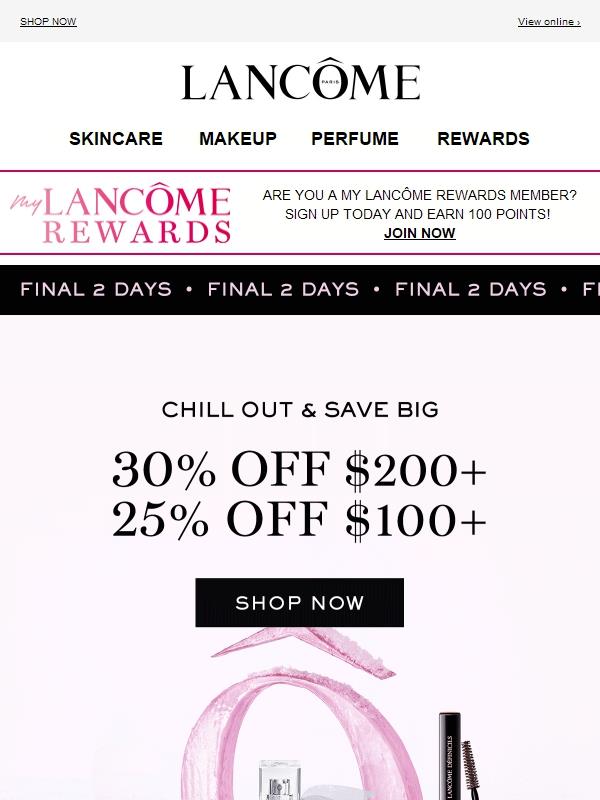 Up to 30% Off Ends Tomorrow!