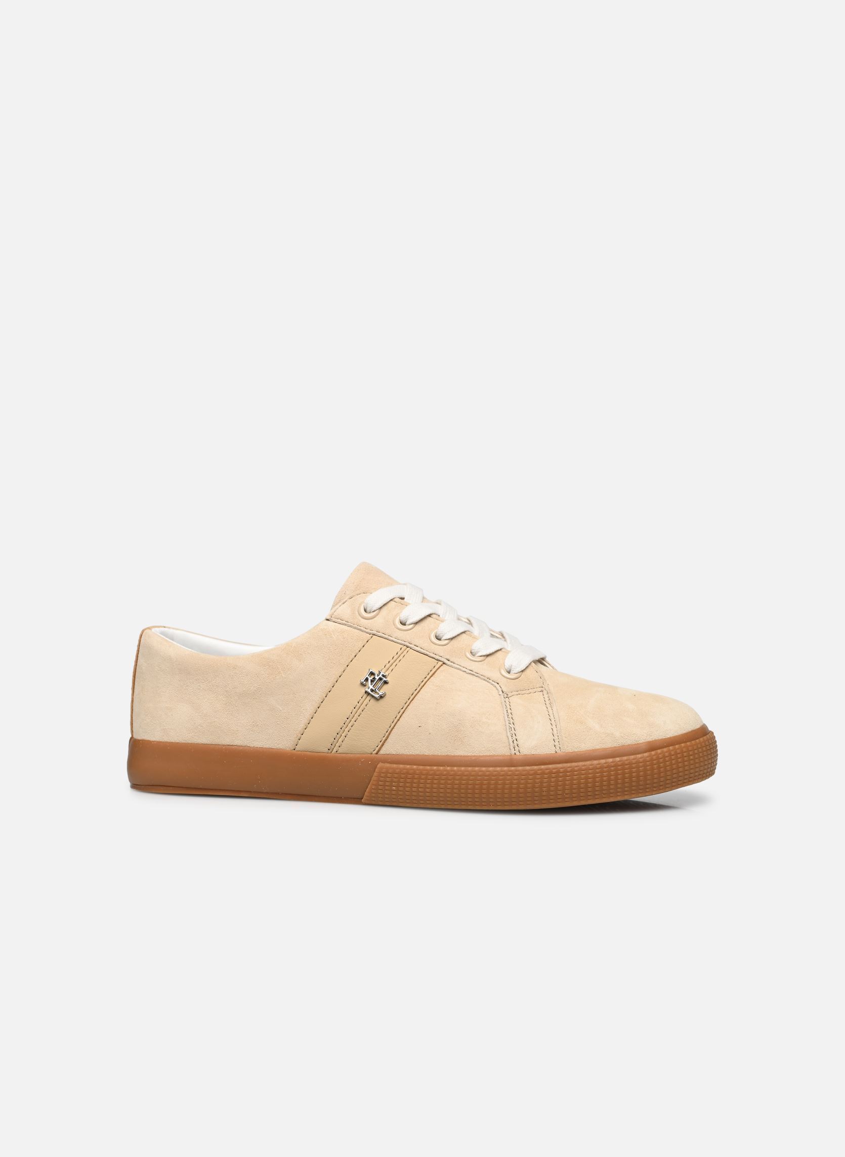 Lauren Ralph Lauren Sneakers Sneakers - JANSON II-SNEAKERS-LOW TOP LACE donna beige