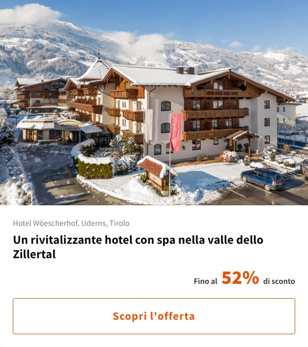 Un rivitalizzante hotel con spa nella valle dello Zillertal