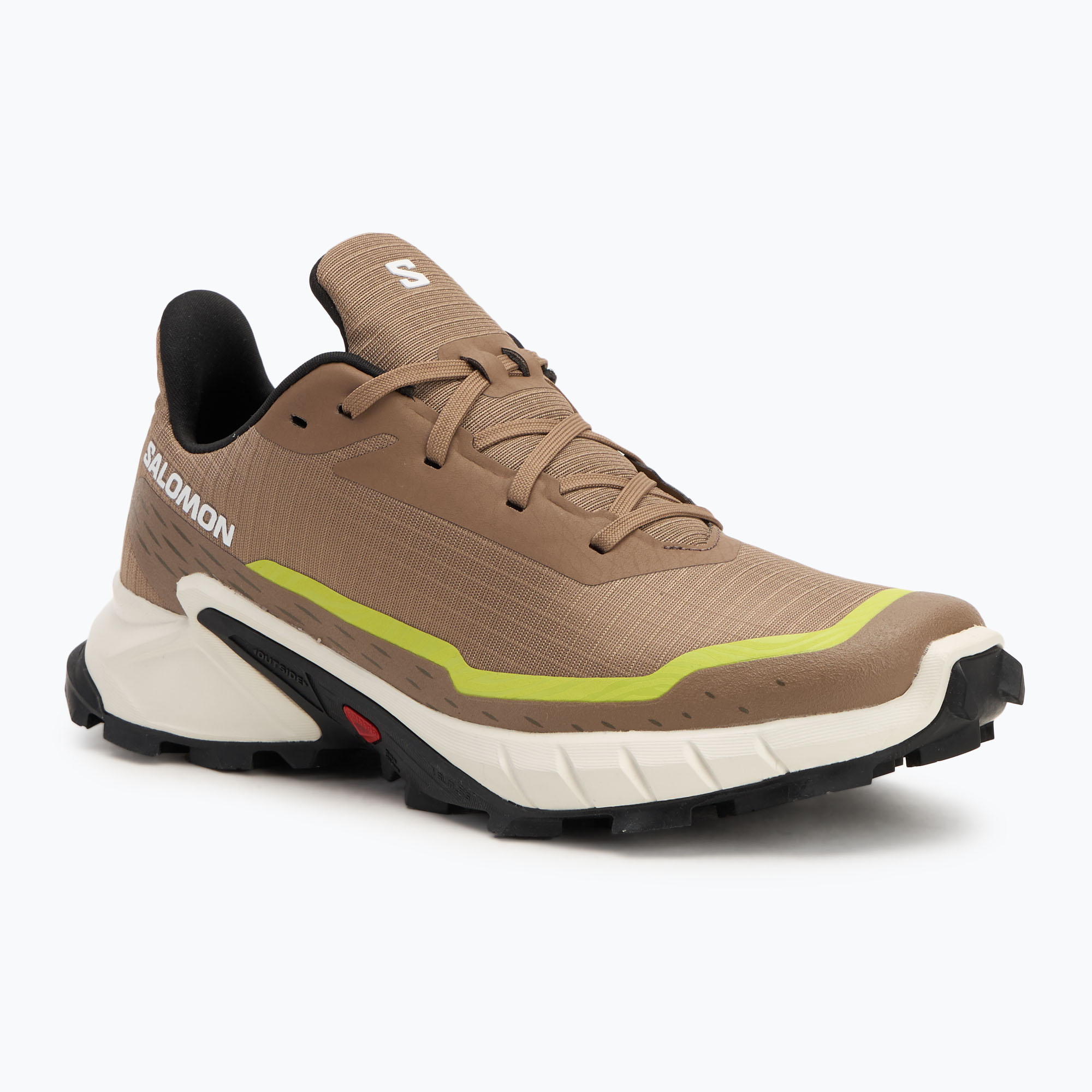 Scarpe da corsa da uomo Salomon Alphacross 5 caribù/canapa/zolfo