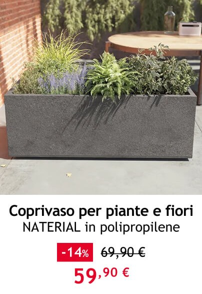 Coprivaso per piante e fiori NATERIAL in polipropilene