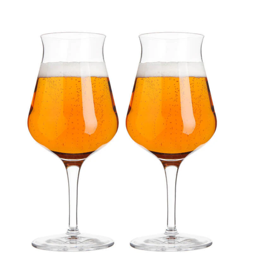 42 cl - Birrateque Calice Birra in Vetro - Set 2 Pezzi