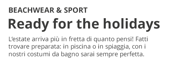 Beachwear & sport