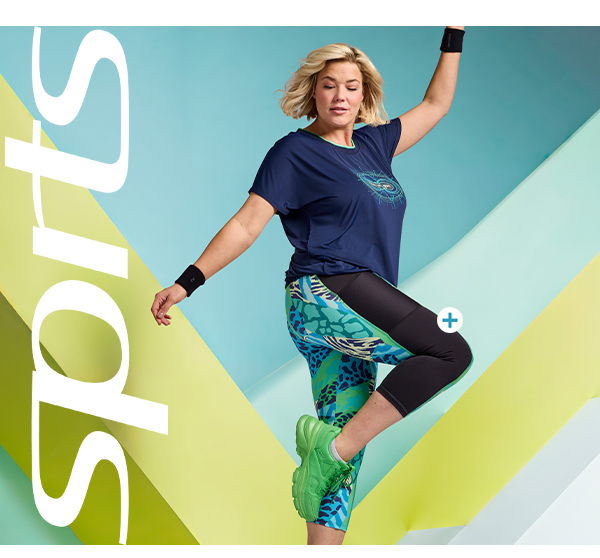 Leggings Capri con fantasia animalier, cintura elastica e materiale riciclato