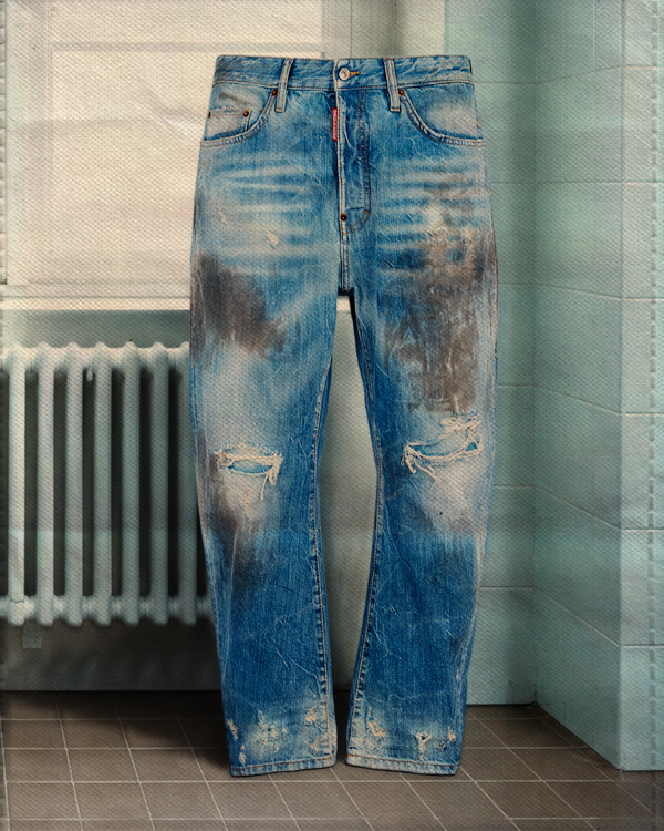 Light Dirty Wash Bro Jeans