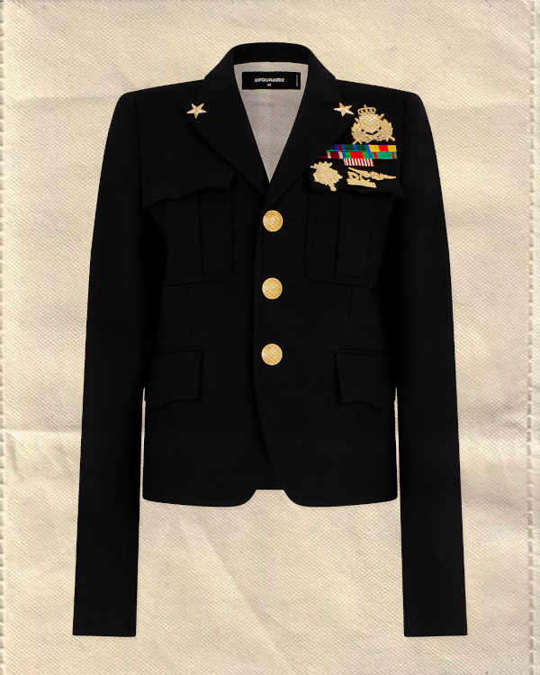 Tropical Wool Uniform Jacket