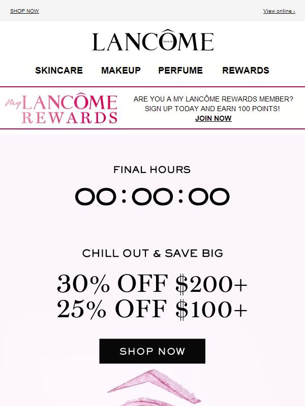 Ends Tonight | Up to 30% OFF!