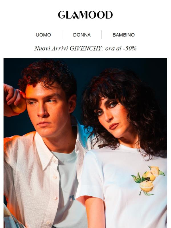 Nuovi Arrivi GIVENCHY: ora al -50%!