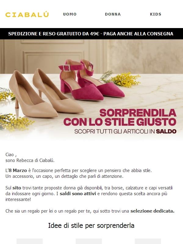 🌼 Woman’s Day: celebra il suo stile!