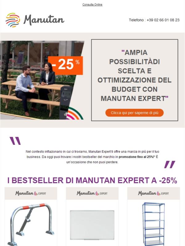 Scopri Manutan EXPERT: l'alternativa intelligente per il tuo business