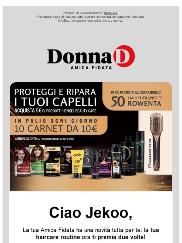 Proteggi e ripara i tuoi capelli con i prodotti Henkel e prova a vincere!