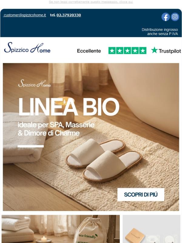 🍃Linea Bio per Spa e Dimore di Charme: lasciati ispirare ✨