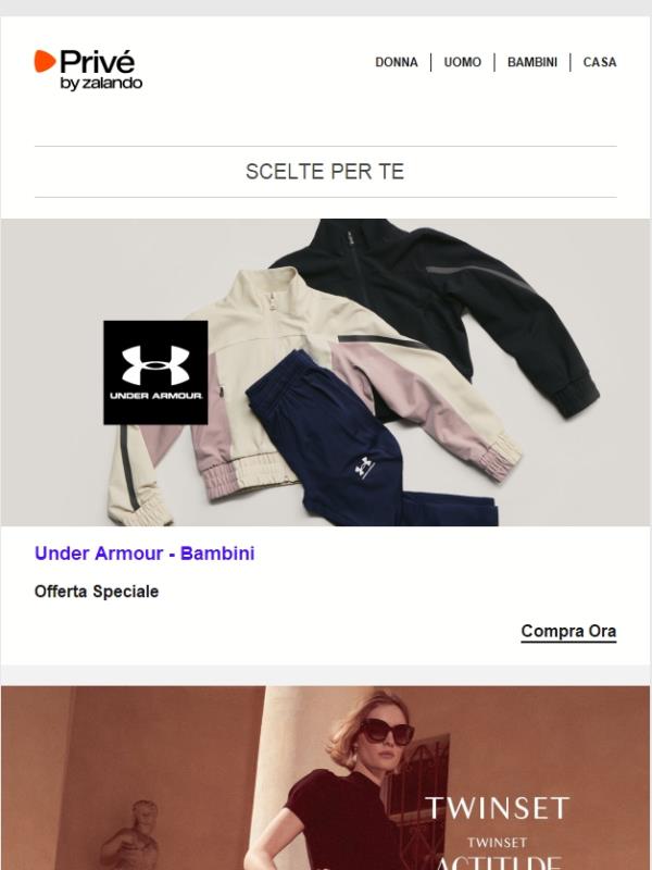 TWINSET, Under Armour & MOSCHINO ⎪ Nuove offerte per di qua