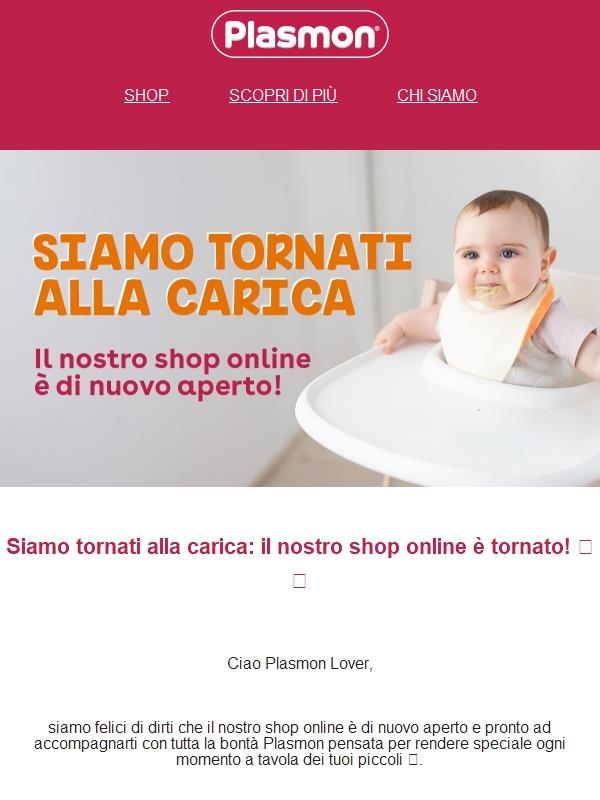 Il nostro shop è ufficialmente aperto 🥳