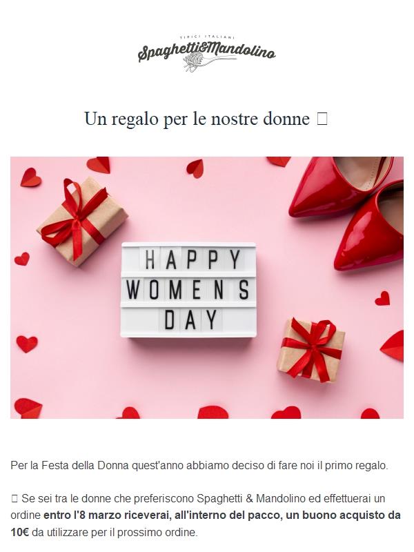 Un regalo per le nostre donne 🌼