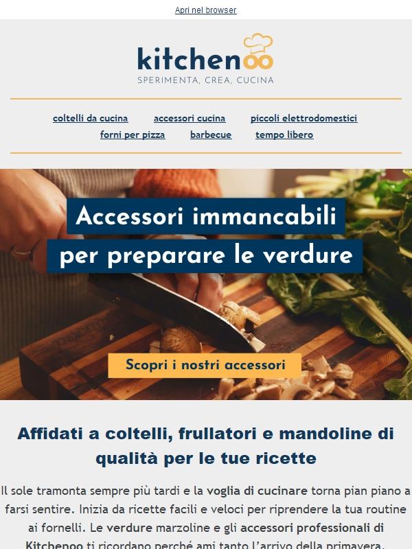 I migliori accessori per preparare le verdure
