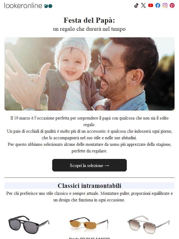 Idee per la Festa del papà🕶️