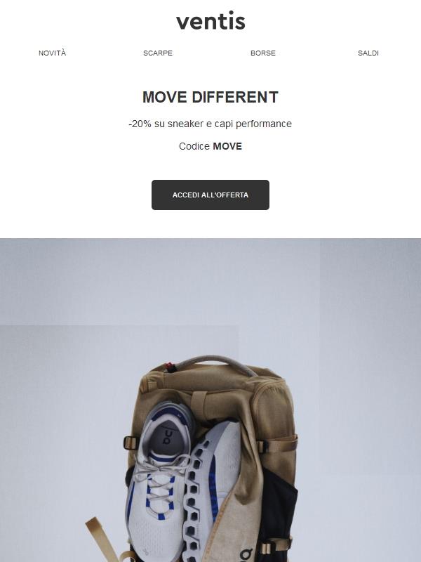 -20% sulla selezione Sportswear