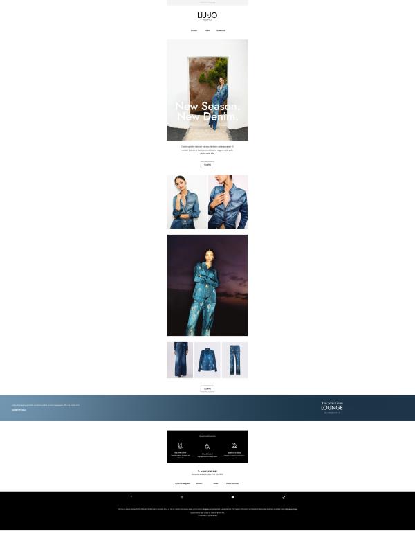 Nuova Stagione. Nuovo Denim.