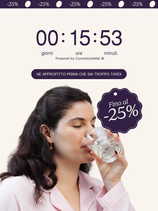 L'Offerta Anniversario finisce oggi a mezzanotte