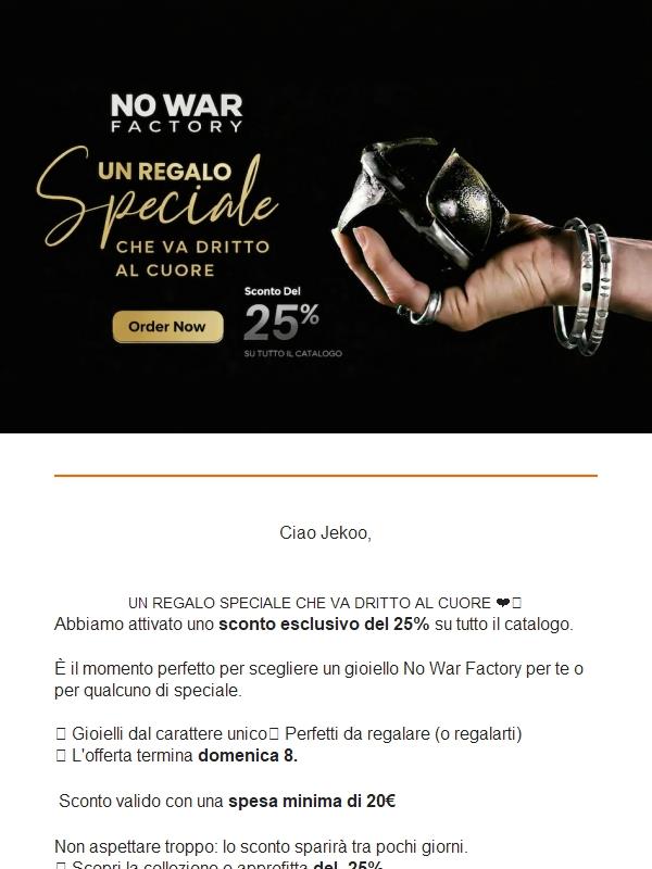 🛍️ Meno 25% su Tutto! Non Perderlo!