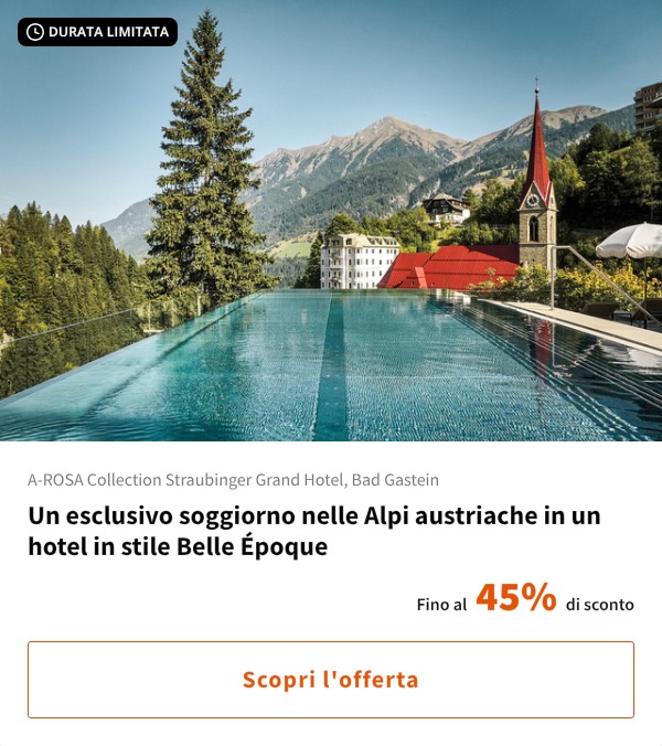 Un esclusivo soggiorno nelle Alpi austriache in un hotel in stile Belle Époque