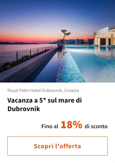 Vacanza a 5* sul mare di Dubrovnik