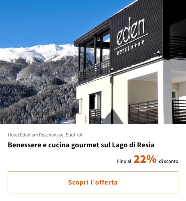 Benessere e cucina gourmet sul Lago di Resia