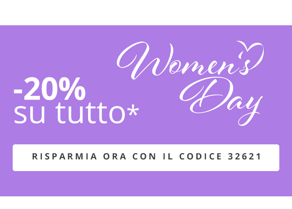 RISPARMIA ORA CON IL CODICE 32621