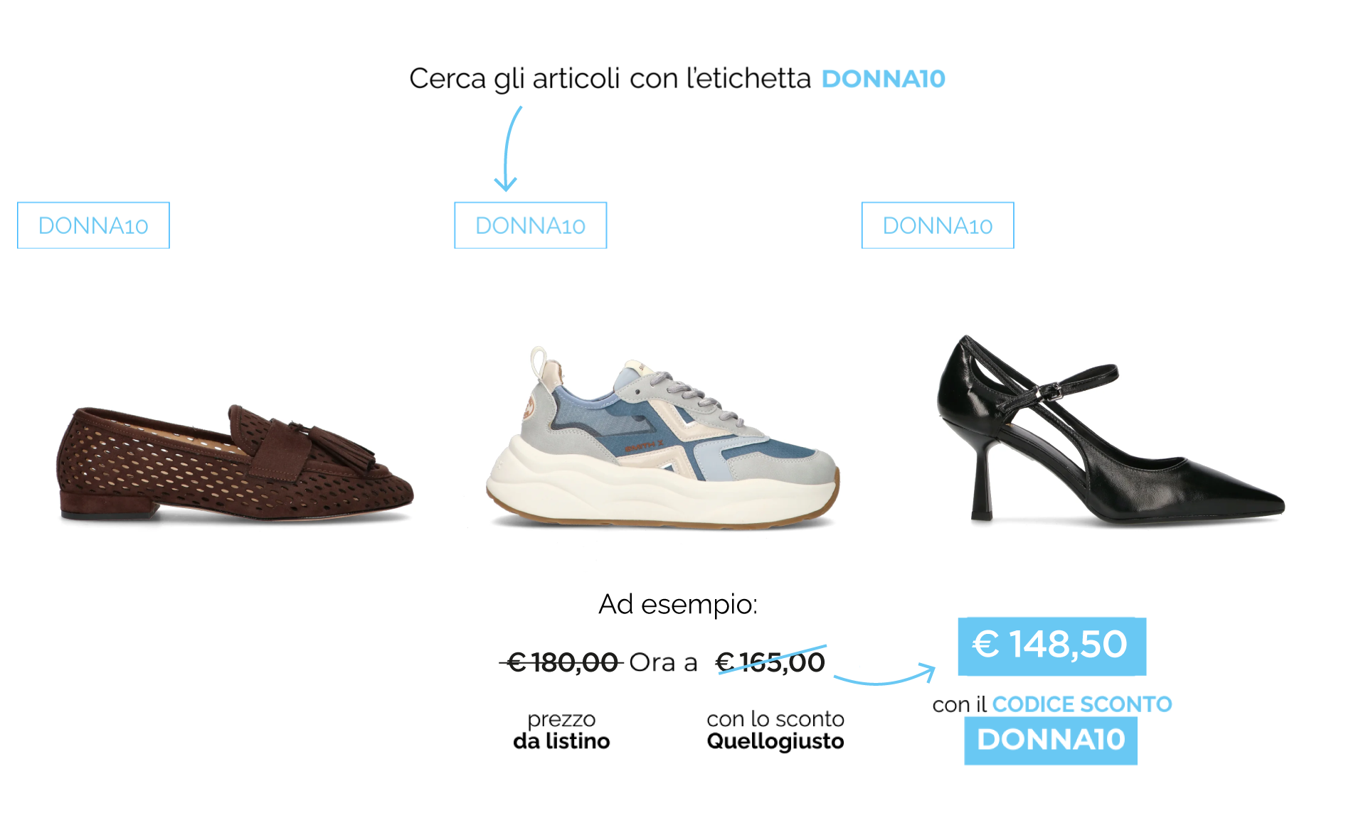 EXTRA -10% SULLA SELEZIONE DONNA