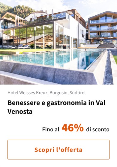 Benessere e gastronomia in Val Venosta