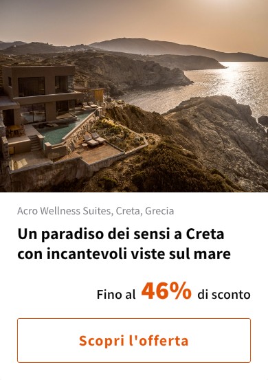 Un paradiso dei sensi a Creta con incantevoli viste sul mare