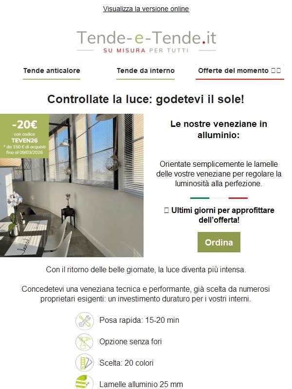 Riprendete il controllo della luce nella vostra casa