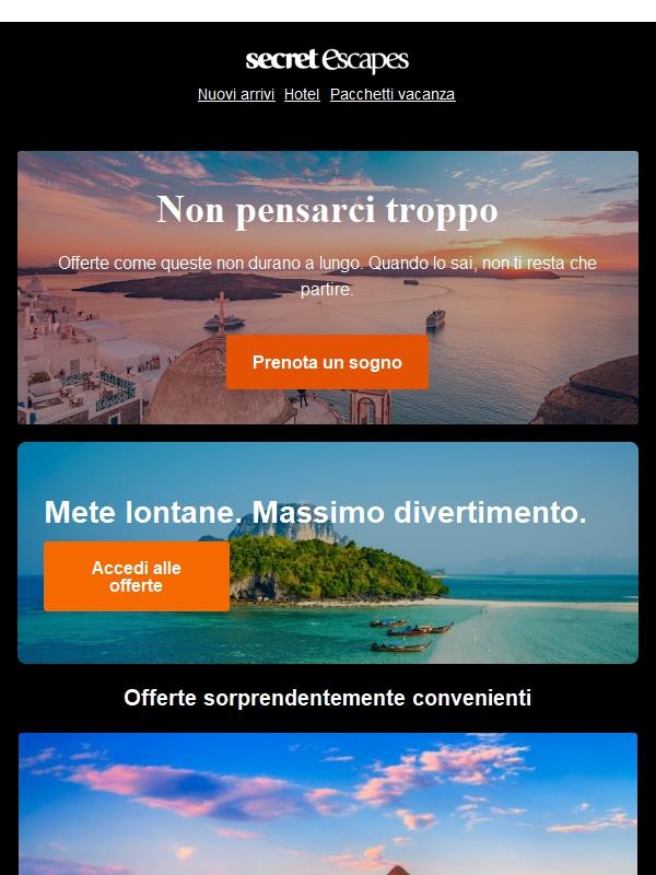 Queste offerte sono sorprendenti